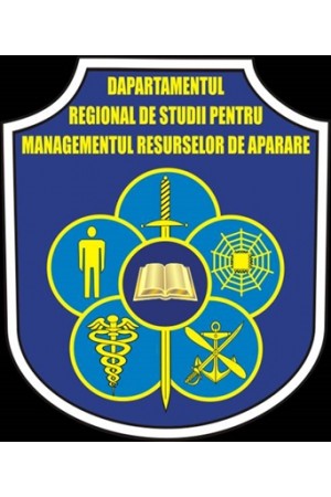 EMBLEMA DEPARTAMENTUL REGIONAL DE STUDII PENTRU MANAGEMENTUL RESURSELOR DE APARARE